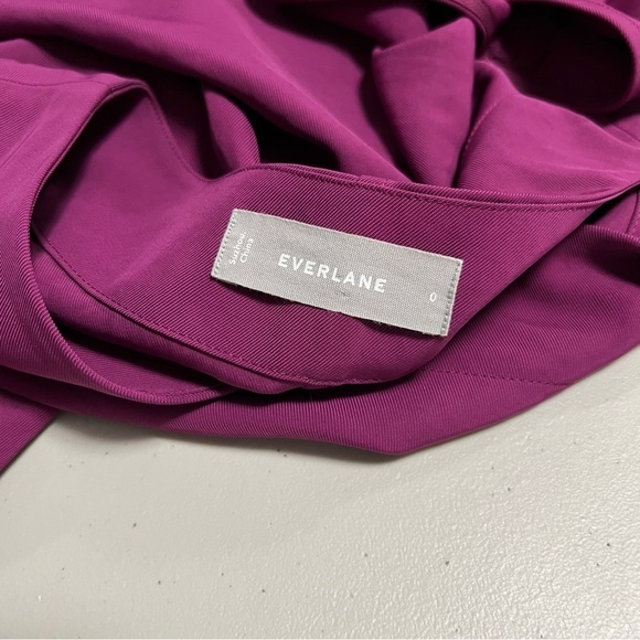 Everlane GoWeave Wrap Dress in Berry - Picture 7 of 13